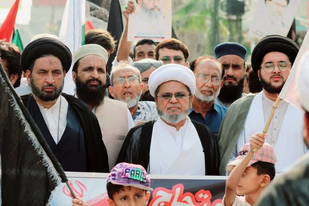 برگزاری تظاهرات اعتراضی گسترده علیه حملات آمریکا به ایران در پاکستان