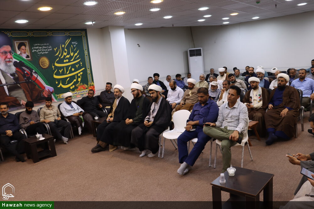 نشست حلقات میانی دفتر نماینده ولی فقیه در خوزستان
