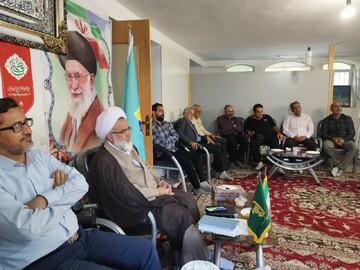 گردهمایی هیئات مذهبی بخش برزک برگزار شد+عکس