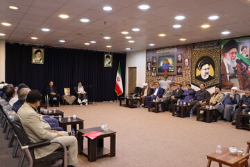 تصاویر/ دیدار اعضای شورای قضایی استان با نماینده ولی فقیه در خوزستان