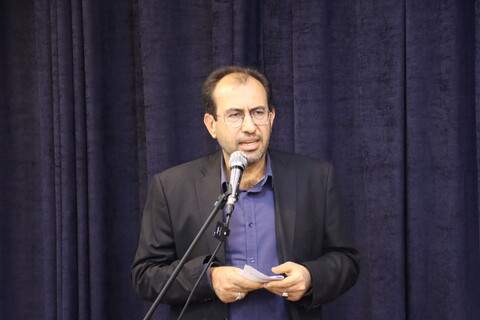 ارائه گزارش از سوی علی دهقانی رئیس کل سابق دادگستری استان خوزستان