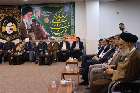 دیدار اعضای شورای قضایی استان با نماینده ولی فقیه در خوزستان