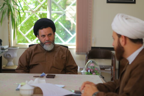 جلسه گزارش عملکرد قرارگاه جهادی تبیینی شهید حاجی زاده