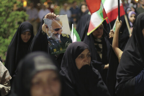 تجمع مردم بیرجند در محکومیت جنایات آمریکا و رژیم صهیونیستی