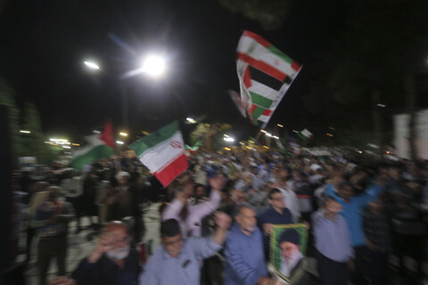 تجمع مردم بیرجند در محکومیت جنایات آمریکا و رژیم صهیونیستی