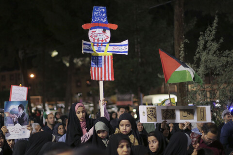 تجمع مردم بیرجند در محکومیت جنایات آمریکا و رژیم صهیونیستی