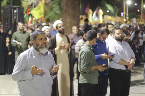 تجمع مردم بیرجند در محکومیت جنایات آمریکا و رژیم صهیونیستی