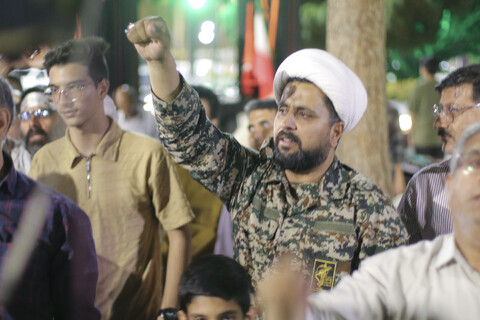 تجمع مردم بیرجند در محکومیت جنایات آمریکا و رژیم صهیونیستی