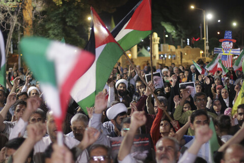 تجمع مردم بیرجند در محکومیت جنایات آمریکا و رژیم صهیونیستی