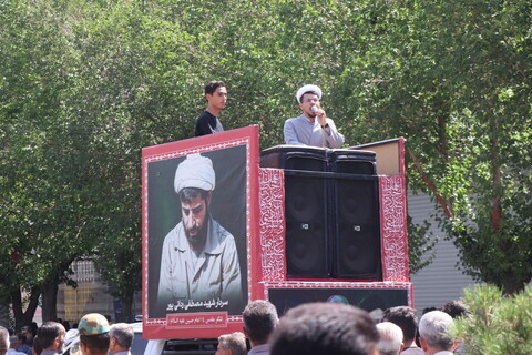 تصاویر / تشییع پیکر ۶ شهید مدافع وطن در شهرضای اصفهان