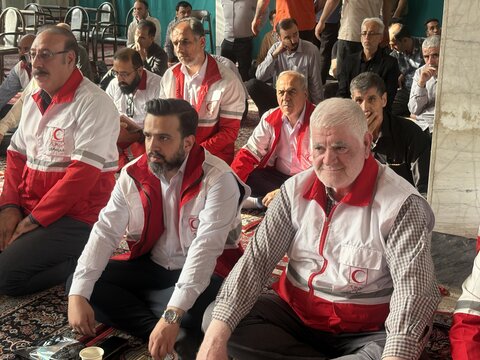 تصاویر / مراسم بزرگداشت شهید امدادگر هلال احمر مجتبی ملکی در قم