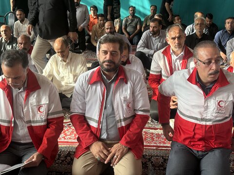 تصاویر / مراسم بزرگداشت شهید امدادگر هلال احمر مجتبی ملکی در قم