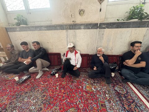 تصاویر / مراسم بزرگداشت شهید امدادگر هلال احمر مجتبی ملکی در قم