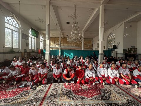 تصاویر / مراسم بزرگداشت شهید امدادگر هلال احمر مجتبی ملکی در قم