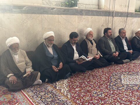 تصاویر / مراسم بزرگداشت شهید امدادگر هلال احمر مجتبی ملکی در قم