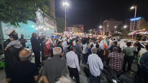 تصاویر/ تجمع بوشهری‌ها در حمایت از رزمندگان سلحشور نیروهای مسلح