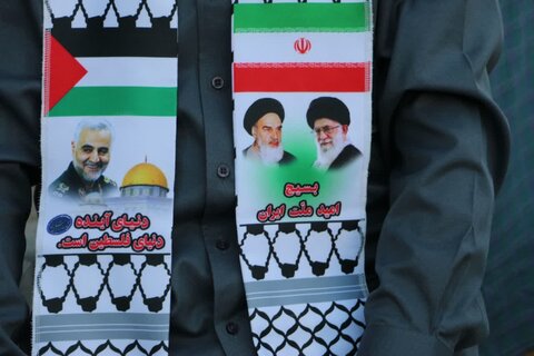 تصاویر/:تجمع ضدصهیونیستی مردم ارومیه؛ در تقدیر و حمایت از نیروهای امنیتی و نظامی