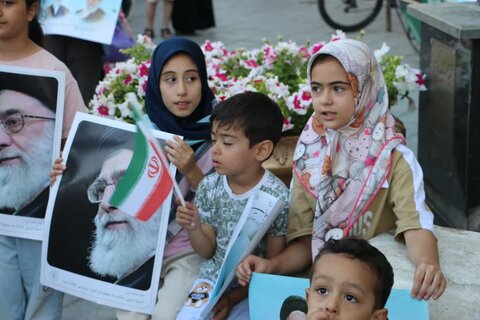 تصاویر/:تجمع ضدصهیونیستی مردم ارومیه؛ در تقدیر و حمایت از نیروهای امنیتی و نظامی