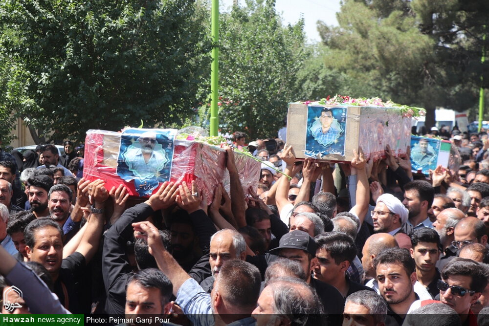 فریاد بی‌پایان مقاومت؛ یک جهان در بدرقه شهدای مقاومت نصف جهان