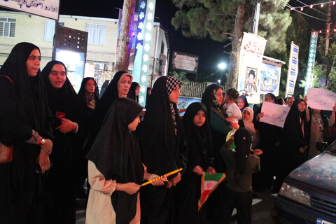 تصاویر/ اجرای حماسی گروه سرود نورالحسن شهر ماهان