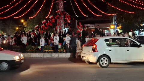 تصاویر/ اجرای حماسی گروه سرود نورالحسن شهر ماهان