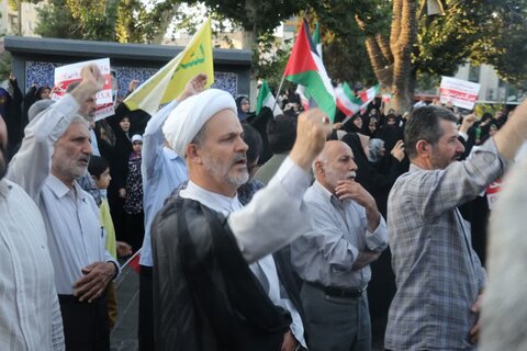 تصاویر / تجمع مردم استان  قزوین در حمایت از نیروهای مسلح و عملیات بزرگ بشارت فتح