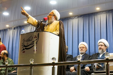 تصاویر | تجمع مردمی تبریز در حمایت از عملیات بشارت فتح در میدان ساعت تبریز