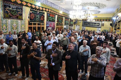 تصاویر/  همایش عاشورائیان و اعلان عزای  اباعبدالله الحسین(ع) در آستان مقدس امامزاده سید بهلول(ع) خوی