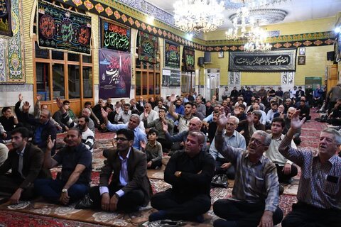 تصاویر/  همایش عاشورائیان و اعلان عزای  اباعبدالله الحسین(ع) در آستان مقدس امامزاده سید بهلول(ع) خوی