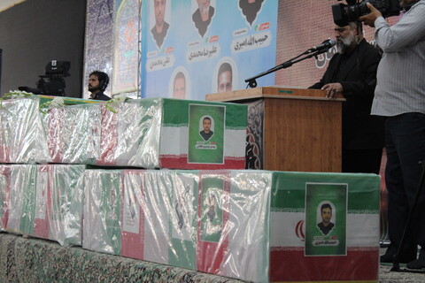 تصاویر/عطر شهادت در کرمان پیچید؛ وداع جانسوز مردم با فرزندان حاج قاسم