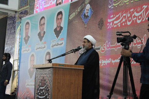 تصاویر/عطر شهادت در کرمان پیچید؛ وداع جانسوز مردم با فرزندان حاج قاسم