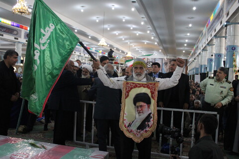 تصاویر/عطر شهادت در کرمان پیچید؛ وداع جانسوز مردم با فرزندان حاج قاسم