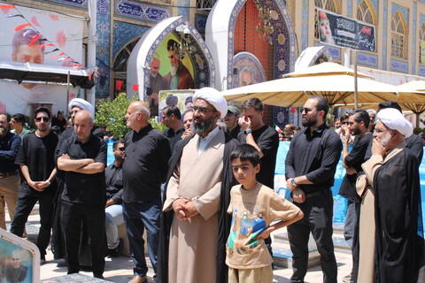 تصاویر/عطر شهادت در کرمان پیچید؛ وداع جانسوز مردم با فرزندان حاج قاسم