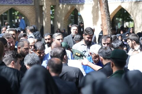 تصاویر تشییع و خاکسپاری شهید سرتیپ پاسدار محمدتقی یوسفوند در الشتر