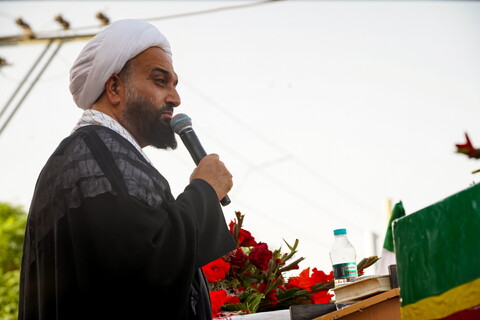 تصاویر / مراسم تشییع پیکر دو شهید تجاوز رژیم صهیونیستی در درچه اصفهان