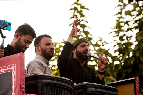 تصاویر / مراسم تشییع پیکر دو شهید تجاوز رژیم صهیونیستی در درچه اصفهان