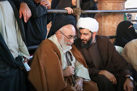 تصاویر / مراسم تشییع پیکر دو شهید تجاوز رژیم صهیونیستی در درچه اصفهان