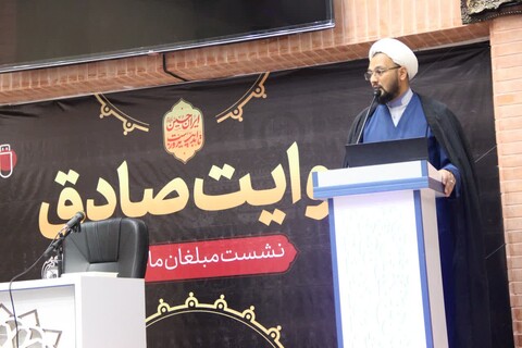 سخنرانی حجت الاسلام دبیری فرد رئیس دفتر تبلیغات اسلامی خوزستان 