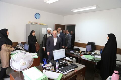 تصاویر / دیدار استاند ار قزوین با مجموعه دستگاه قضایی استان قزوین