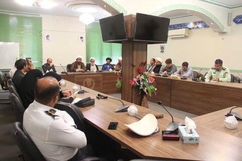 تصاویر / جلسه ستاد شئون فرهنگی ومناسبات مذهبی وِیژ ه ایام ماه محرم وصفر