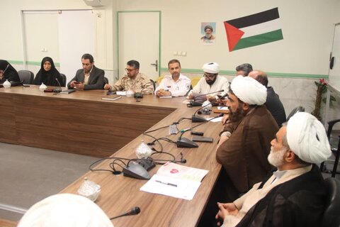 تصاویر / جلسه ستاد شئون فرهنگی ومناسبات مذهبی وِیژ ه ایام ماه محرم وصفر