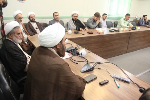 تصاویر / جلسه ستاد شئون فرهنگی ومناسبات مذهبی وِیژ ه ایام ماه محرم وصفر