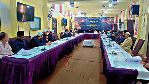 تنظیم المکاتب میں "ایام عزا کی تیاری" ٹیبل ٹاک پروگرام منعقد 
