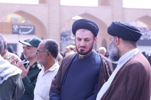 مراسم تشییع پیکرهای مطهر شهدا در یزد