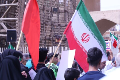 مراسم تشییع پیکرهای مطهر شهدا در یزد