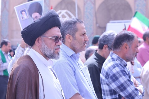 مراسم تشییع پیکرهای مطهر شهدا در یزد