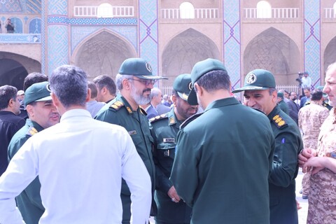 مراسم تشییع پیکرهای مطهر شهدا در یزد