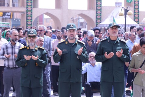 مراسم تشییع پیکرهای مطهر شهدا در یزد