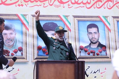 مراسم تشییع پیکرهای مطهر شهدا در یزد