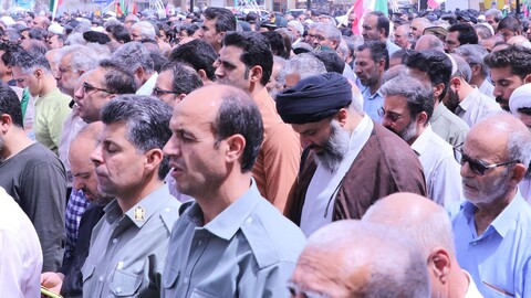 مراسم تشییع پیکرهای مطهر شهدا در یزد